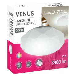 Sale LED-POL Lampa sufitowa VENUS LED 60 W