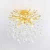 Zumaline Wszystkie Lampy Sufitowe^Lampa sufitowa złota CINDY 50 cm