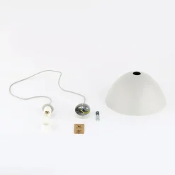 New TK Tomasz Krywult Lampa wisząca beżowa FARO