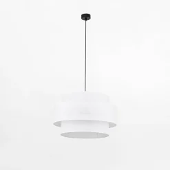 New TK Tomasz Krywult Lampa wisząca biała CALISTO 50 cm