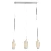Clearance Zumaline Lampa wisząca biała CHAMPAGNE 3 - outlet