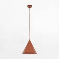 Clearance TK Tomasz Krywult Lampa wisząca ceglana czerwień CONO