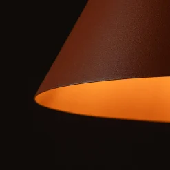 Clearance TK Tomasz Krywult Lampa wisząca ceglana czerwień CONO