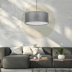 Clearance TK Tomasz Krywult Lampa wisząca ciemnoszara EARTH 50 cm
