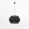 Clearance TK Tomasz Krywult Lampa wisząca czarna CALISTO fi 50 cm