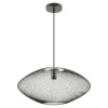 Clearance Zumaline Lampa wisząca czarna ORION 50 cm