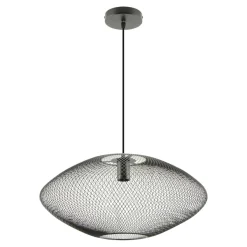 Clearance Zumaline Lampa wisząca czarna ORION 50 cm