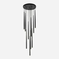Hot TK Tomasz Krywult Lampa wisząca czarna PIANO BLACK X