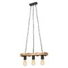 Lampy Wiszące^Lampa wisząca drewniana LAGUN III