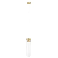 Clearance Zumaline Lampa wisząca GEM P0389-01D-0FD2