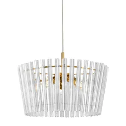 Best Zumaline Lampa wisząca glamour złota BACH 41 cm