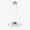 Paul Neuhaus Lampy Wiszące^Lampa wisząca LED z pilotem srebrna KETO ANIKA