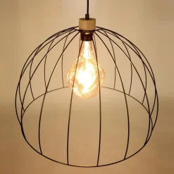 Hot Spot - Light Lampa wisząca loftowa czarna NERO I 57 cm