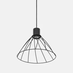 Best TK Tomasz Krywult Lampa wisząca loftowa MODESTO BLACK I fi 29,5 cm