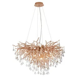 Paul Neuhaus Lampa wisząca miedziana ICICLE
