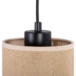 Spot - Light Lampy Wiszące^Lampa wisząca rustykalna sosna TRABO JUTE 3