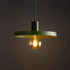 New TK Tomasz Krywult Lampa wisząca SILA GREEN PEAPOD fi 30 cm