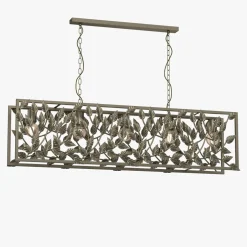 Clearance Luminex Lampa wisząca tytanowe złoto ARION V
