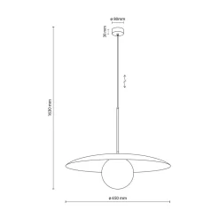 Clearance TK Tomasz Krywult Lampa wisząca zielona SLATE PEAPOD GLASS