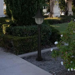 inny Lampy Ogrodowe|Lampy Ogrodowe^Lampa zewnętrzna outdoor stojąca wysoka czarna BOSTON