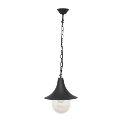 inny Lampy Ogrodowe|Lampy Ogrodowe^Lampa zewnętrzna wisząca na łańcuchu outdoor czarna BOSTON