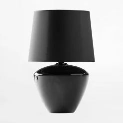 TK Tomasz Krywult Lampy Stołowe^Lampka nocna czarna FIORD