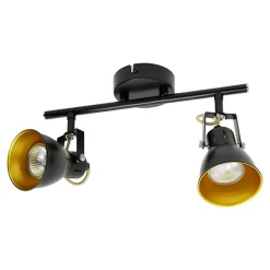 New LED-POL Listwa 2-punktowa czarno-złota ORO FALCO