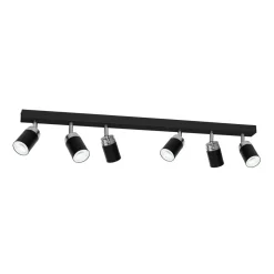 Hot Luminex Listwa 6-punktowa RENO 5149 czarna.