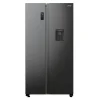 Outlet Gorenje Lodówka Side by Side czarna NRR9185EABXLWD