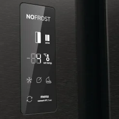 Outlet Gorenje Lodówka Side by Side czarna NRR9185EABXLWD