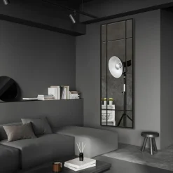 Lustra Dekoracyjne|Lustra^Lustro do przedpokoju loftowe CONNOR 60x150 cm