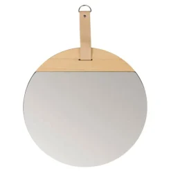 Best Lustro okrągłe na pasku BORAS 30 cm