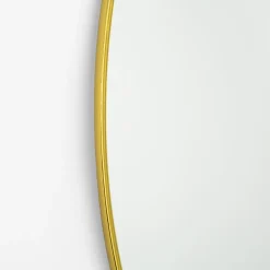 inny Lustra Dekoracyjne|Lustra^Lustro okrągłe złote 61 cm