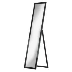 Lustra Dekoracyjne|Lustra^Lustro stojące w czarnej ramie SLIM 40x160 cm