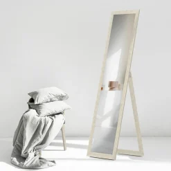 New inny Lustro stojące w dębowej ramie SLIM 40x160 cm