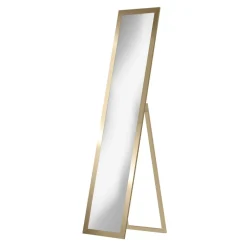 Online Lustro stojące w złotej ramie SLIM 40x160 cm
