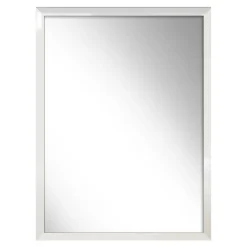 Lustro w białej ramie SLIM 57,5x77,5 cm