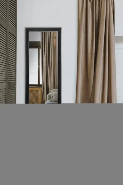 New inny Lustro w czarnej ramie ALPI 48x138 cm