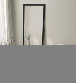 inny Lustra Dekoracyjne|Lustra^Lustro w czarnej ramie ALPI 68x178 cm