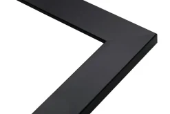Lustra Dekoracyjne|Lustra^Lustro w czarnej ramie SLIM 67,5x127,5 cm