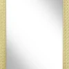 Hot inny Lustro w złotej ramie DIAME 76x136 cm