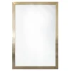 Lustra Dekoracyjne|Lustra^Lustro w złotej ramie SLIM 57,5x77,5 cm