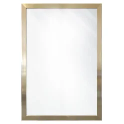 Lustra Dekoracyjne|Lustra^Lustro w złotej ramie SLIM 57,5x77,5 cm