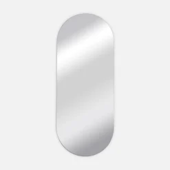 inny Lustra Dekoracyjne|Lustra Łazienkowe^Lustro z oświetleniem LED owalne MILA 100x40 cm