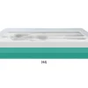 Oceano Materace^Materac dla par CRAFT H2+H4 SILK TOUCH 160x200 cm
