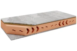 Hot Perlo Materac z kokosem CARRARA TENCEL 160x200