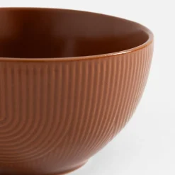 Miski, Patery I Półmiski^Miska ceramiczna brązowa PAPILAR 480 ml