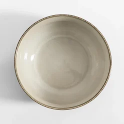 inny Miska ceramiczna brązowo-beżowa ZORA 690 ml