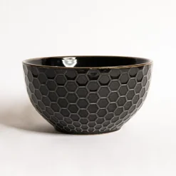 Prima Cucina Miski, Patery I Półmiski^Miska ceramiczna czarna BRESCA 650 ml