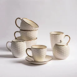 Outlet Prima Cucina Miska ceramiczna plaster miodu BRESCA 650 ml